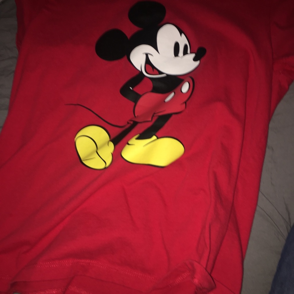Red Micky Mouse Shirt
